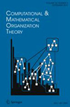 Computational and Mathematical Organization Theory雜志封面